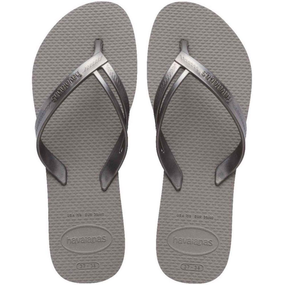 Chinelo Havaianas Feminino Elegance 35/6 Cinza Recife