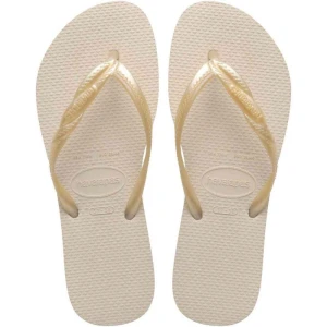 Chinelo Havaianas Feminino Fantasia Ii 39/0 Bege Palha