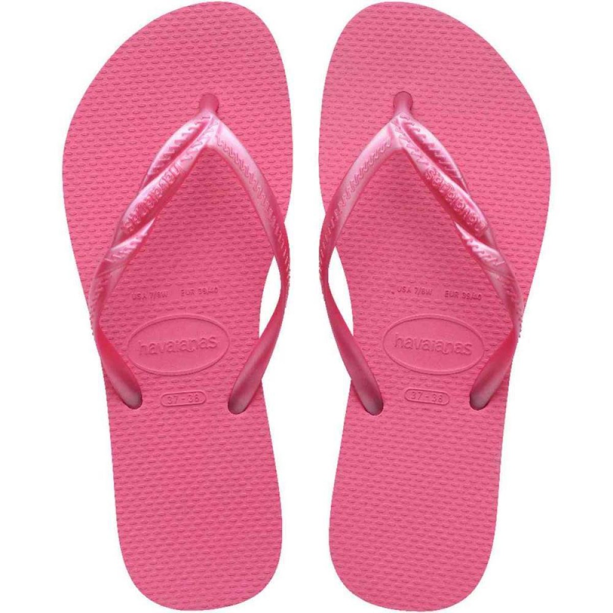 Chinelo Havaianas Feminino Fantasia Ii 39/0 Rosa Flux