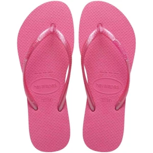 Chinelo Havaianas Feminino Slim 37/8 Rosa Flux