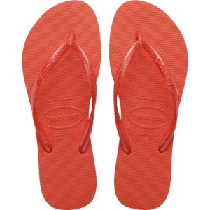 Chinelo Havaianas Feminino Slim 39/0 Vermelho Frevo
