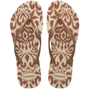 Chinelo Havaianas Feminino Slim Classy Essence 39/0 Bege