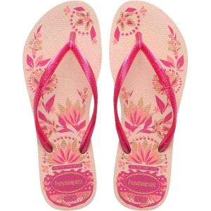Chinelo Havaianas Feminino Slim Organic 37/8 Rosa Ballet