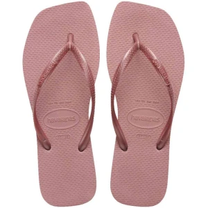Chinelo Havaianas Feminino Slim Square 35/6 Argila Roxa