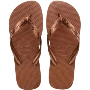 Chinelo Havaianas Feminino Top Tiras 37/8 Ferrugem