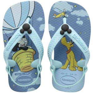 Chinelo Havaianas Infantil Baby Disney Classics 21 Azul