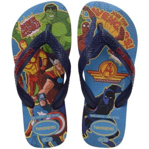 Chinelo Havaianas Infantil Kids Top Marvel 33/4 Vermelho