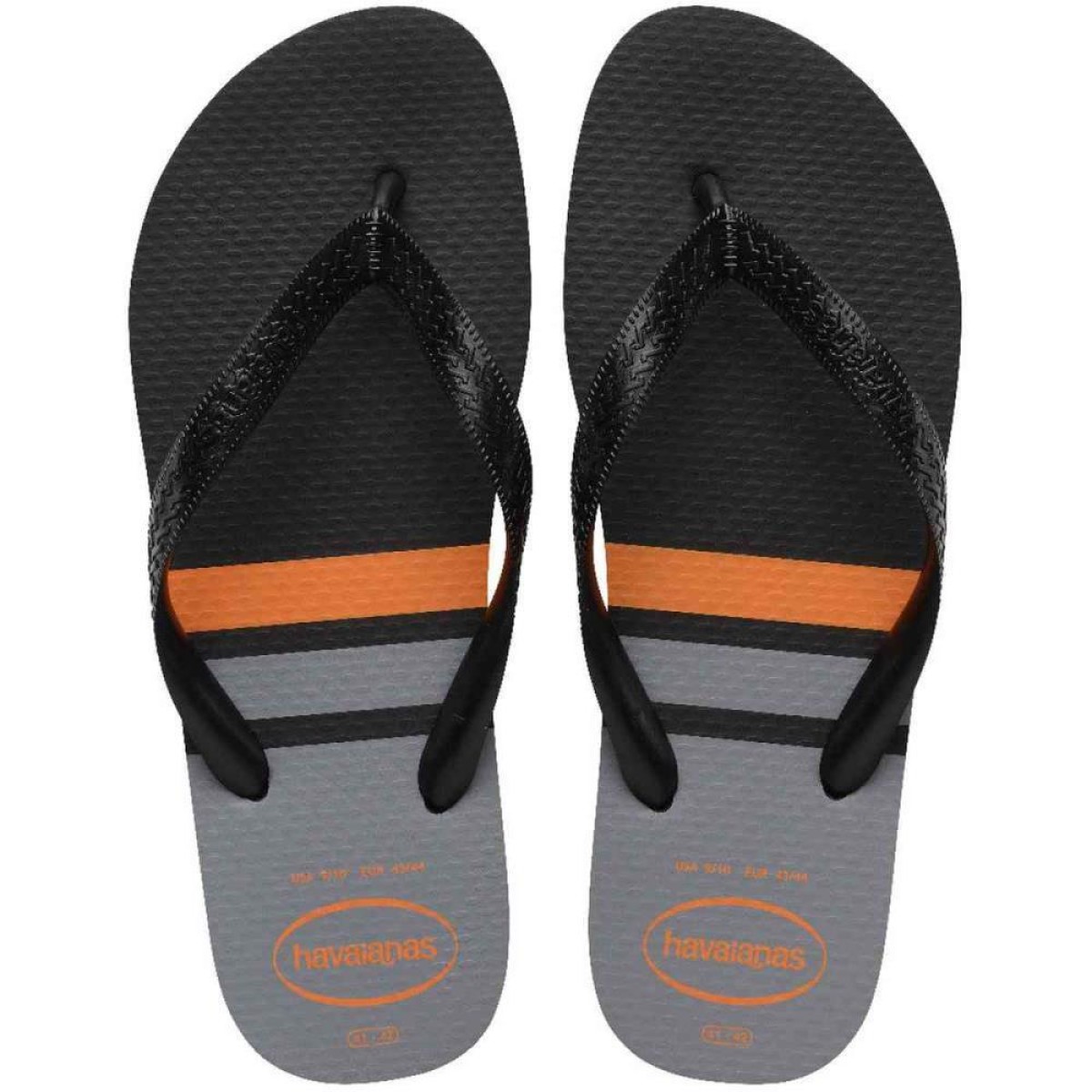 Chinelo Havaianas Masculino Color Essential 43/4 Preto/cin