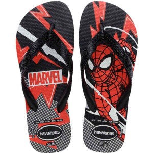 Chinelo Havaianas Masculino Top Marvel Logomania 37/8 Pret