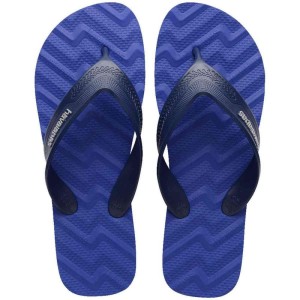 Chinelo Havaianas Masculino Track Waves 39/0 Azul Naval