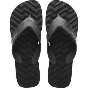 Chinelo Havaianas Masculino Track Waves 41/2 Preto/cinza