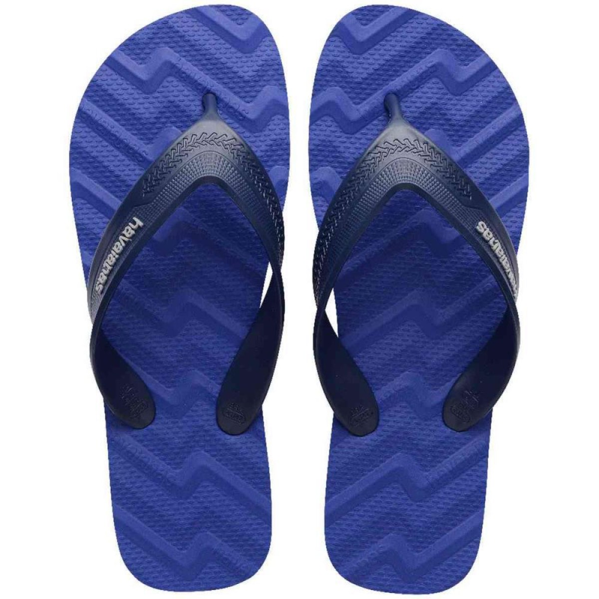 Chinelo Havaianas Masculino Track Waves 43/4 Azul Naval