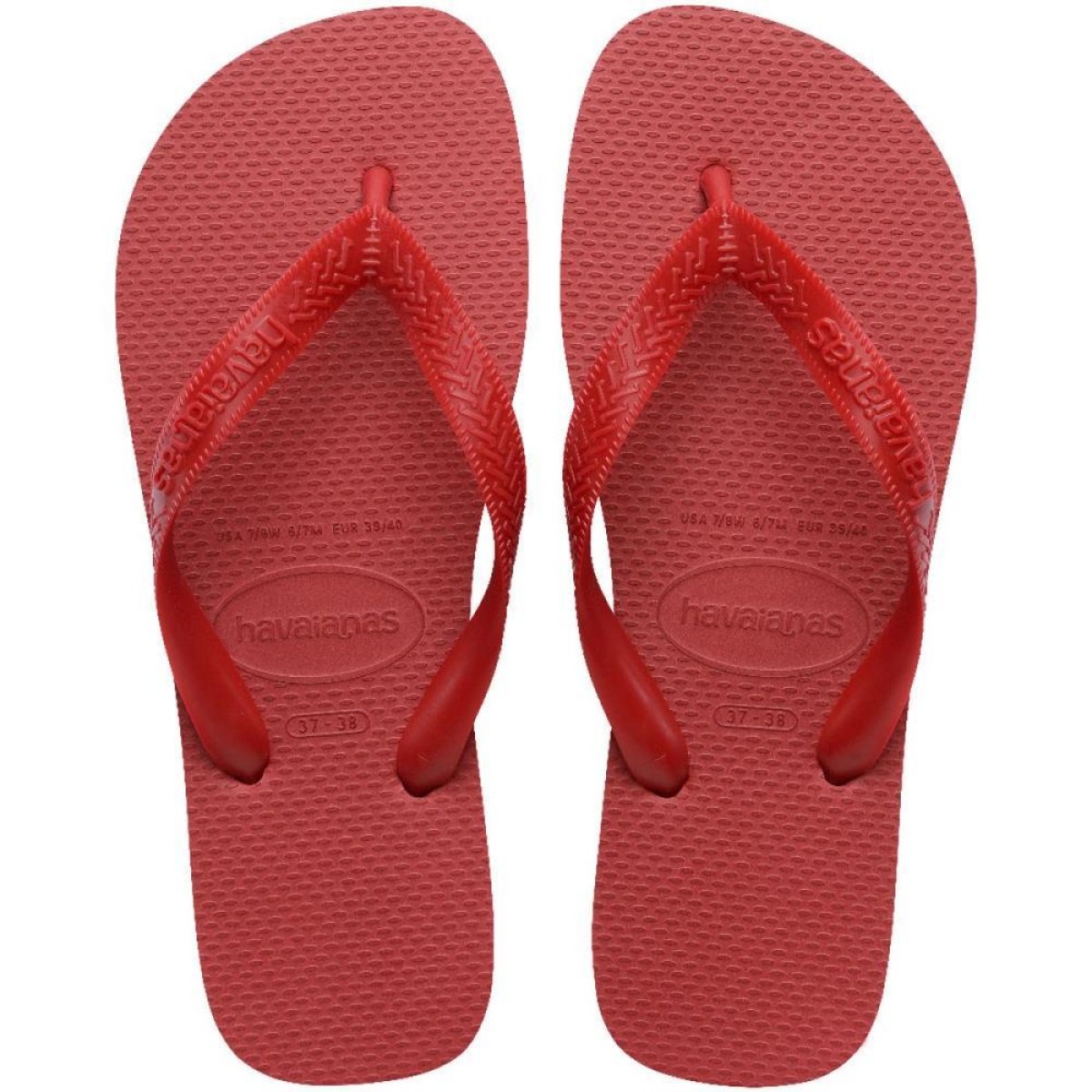 Chinelo Havaianas Top 41/2 Vermelho Hibisco