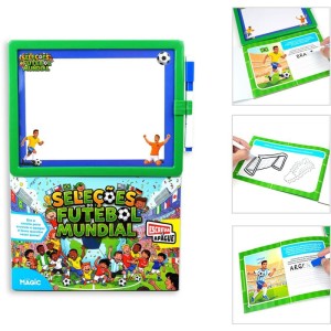 Copa Do Mundo Livro Escreva E Apague Futebol