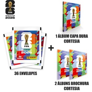 Copa Panini 2026 Figur.c/1cd+2broch.cortesia
