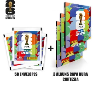 Copa Panini 2026 Figurinhas C/3alb.cd Cortesia