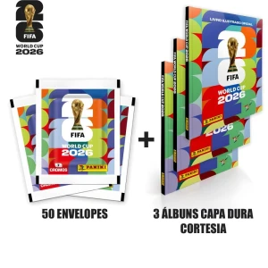 Copa Panini 2026 Figurinhas C/3alb.cd Cortesia