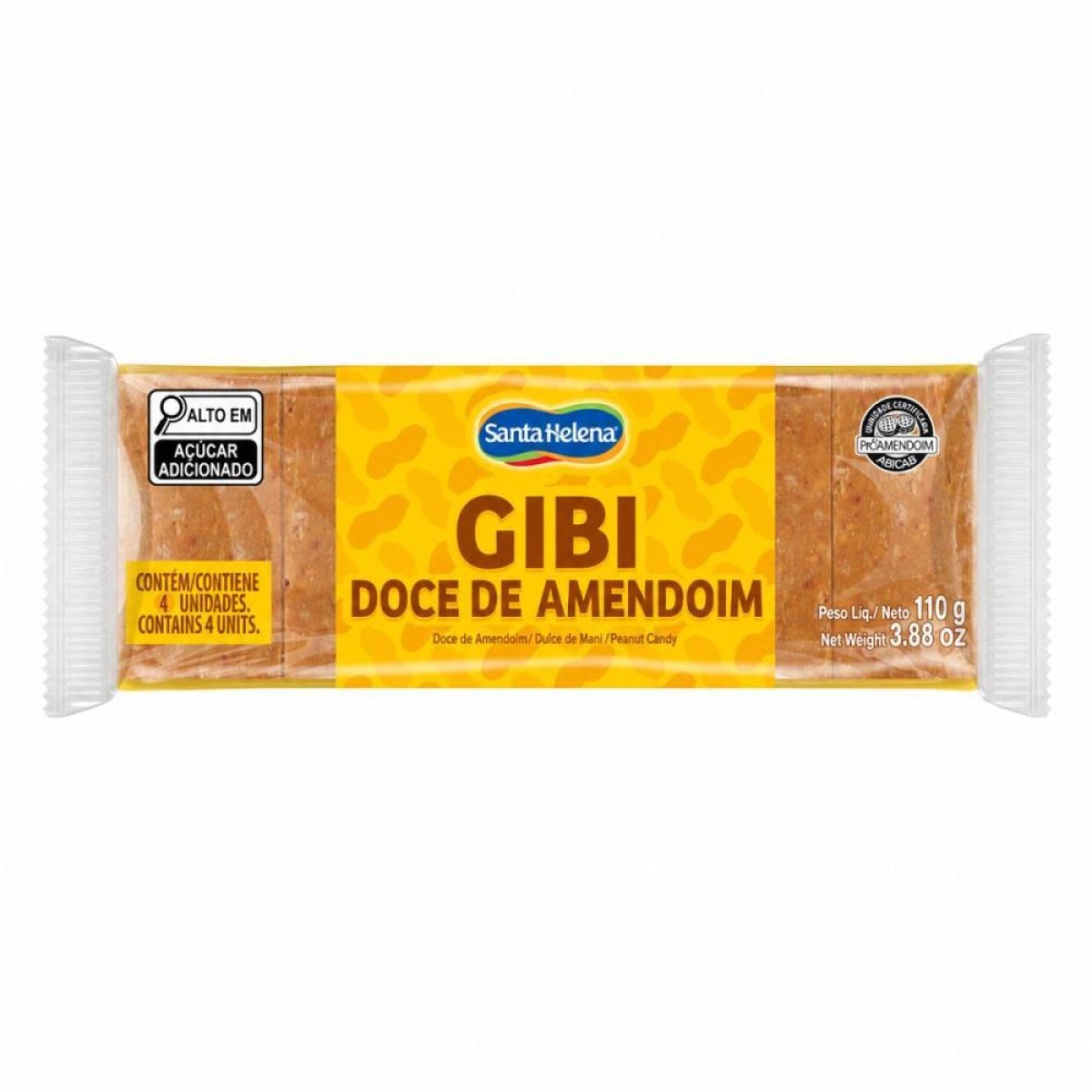 Doce Doce De Amendoim Gibi 110g