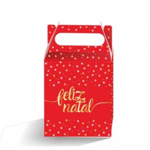 Embalagem Para Panetone 18x18x18cm Caixa Constelacao