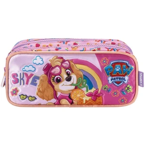 Estojo Duplo Patrulha Canina Skye X