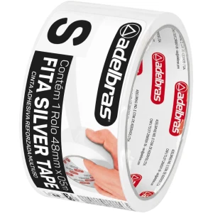 Fita De Alta Resistencia Silver Tape Branca 48mmx5m.