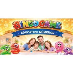 Jogo De Bingo Bingo Game Educativos Numeros