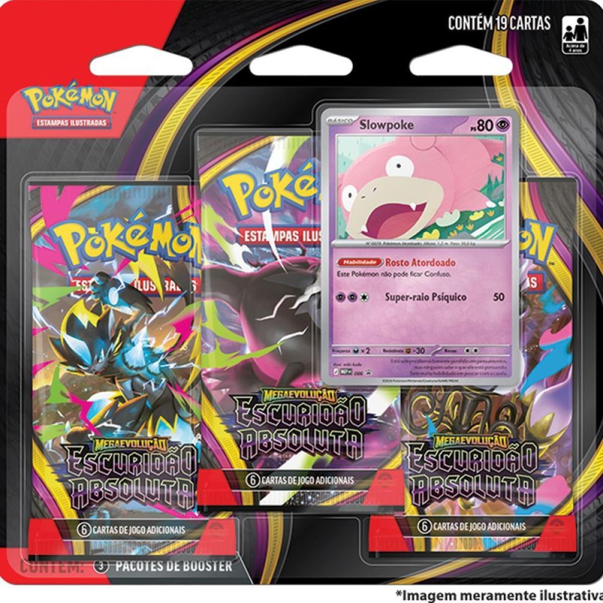Jogo De Cartas Pokemon Me05 Escuridao Absolut