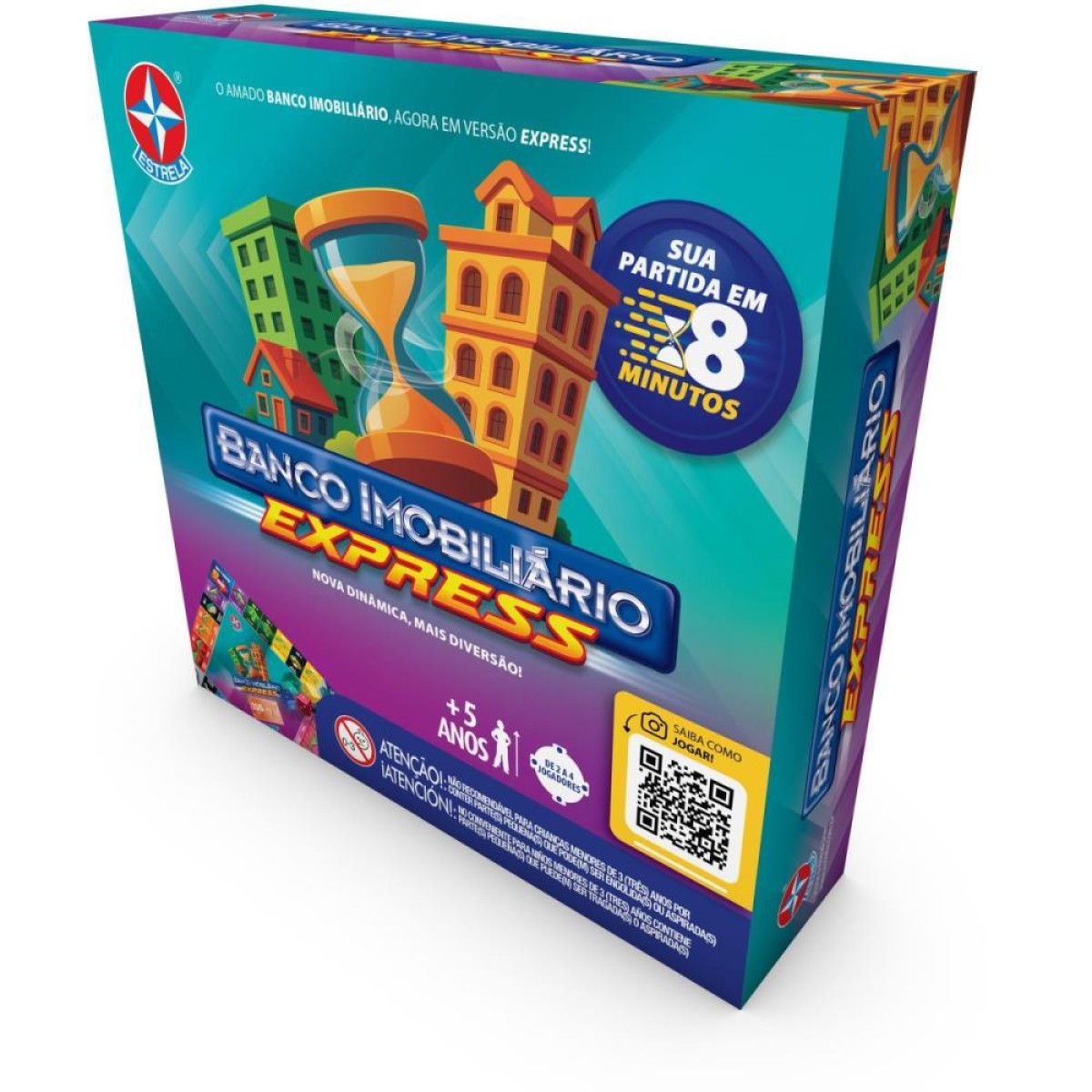 Jogo De Tabuleiro Banco Imobiliario Express