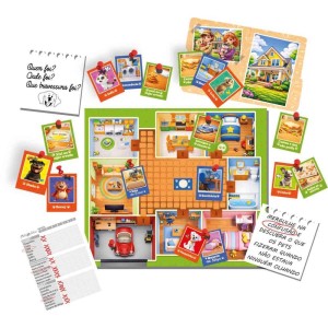 Jogo De Tabuleiro Patas E Pistas