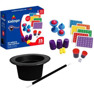 Jogo Diverso Kit Magica C/chapeu 35truques