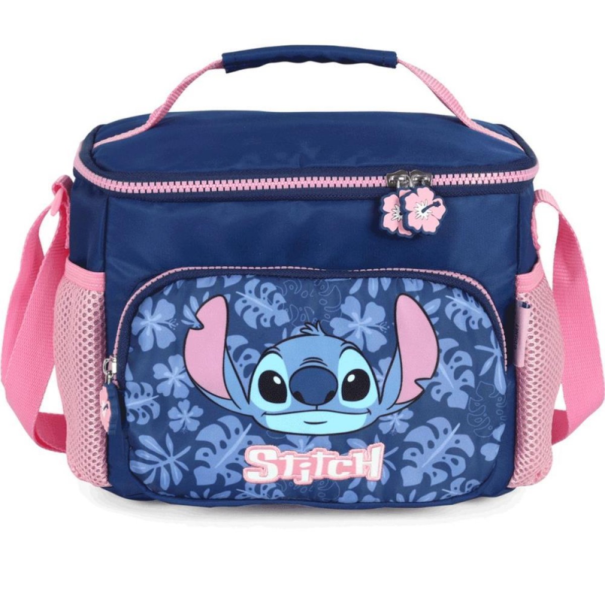 Lancheira Termica Stitch Mao/ombro Azul