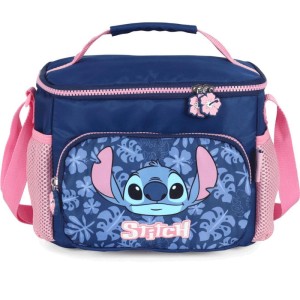 Lancheira Termica Stitch Mao/ombro Azul