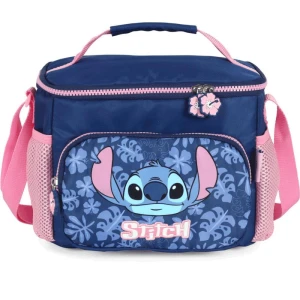 Lancheira Termica Stitch Mao/ombro Azul