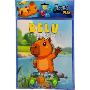 Livro Brinquedo Ilustrado Acqua Play Capi Belu 21x28 16p