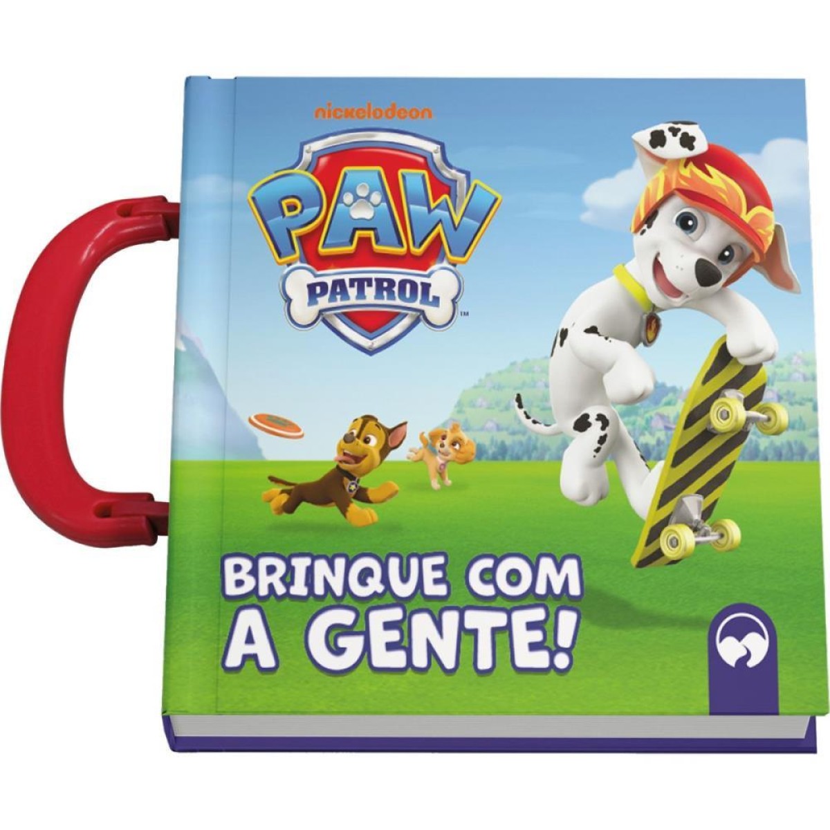 Livro Infantil Colorir Patrulha Canina Brinque C/alca