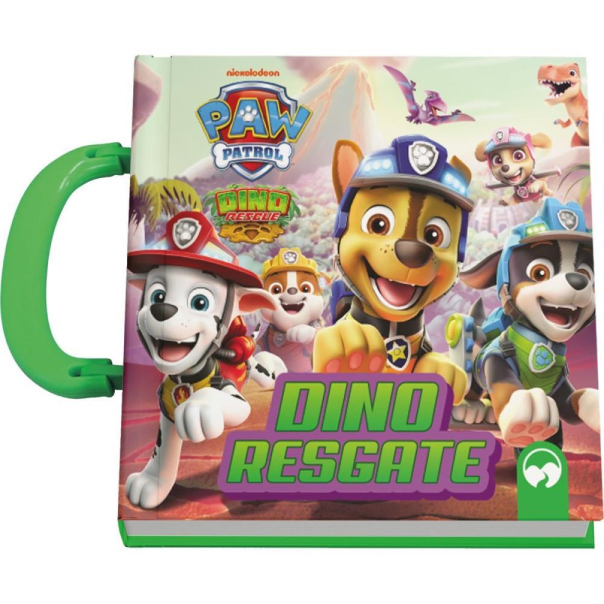 Livro Infantil Colorir Patrulha Canina Dino C/alca