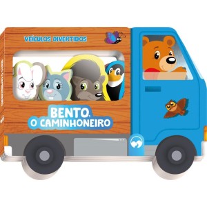 Livro Infantil Colorir Veiculo Divertido Bento Caminh