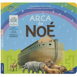 Livro Infantil Ilustrado Neuro Arca De Noe Cd 20x20 36p