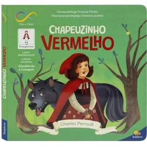 Livro Infantil Ilustrado Neuro Chapeuz. Vm Cd 20x20 36p