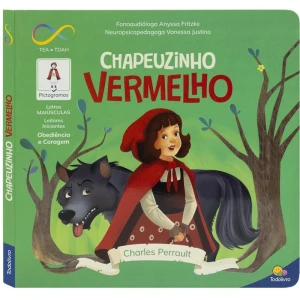 Livro Infantil Ilustrado Neuro Chapeuz. Vm Cd 20x20 36p