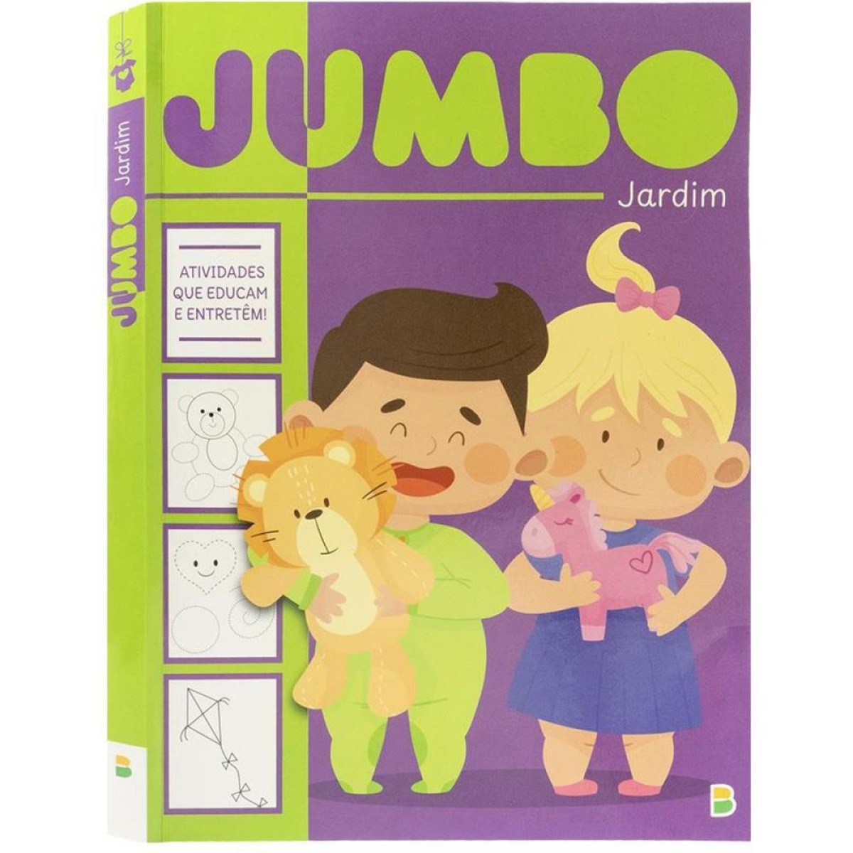 Livro Pedagogico Jumbo Jardim 20x27 224pg