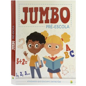 Livro Pedagogico Jumbo Pre-escola 20x27 224pg