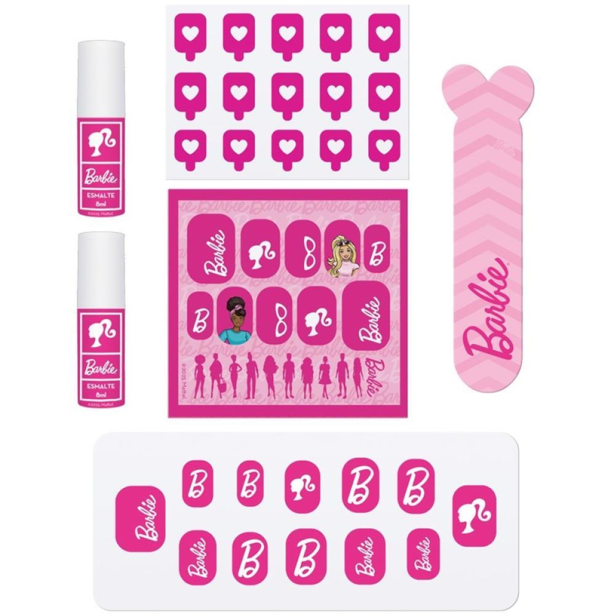 Maquiagem E Beleza Infantil Barbie Esmalteria Duo