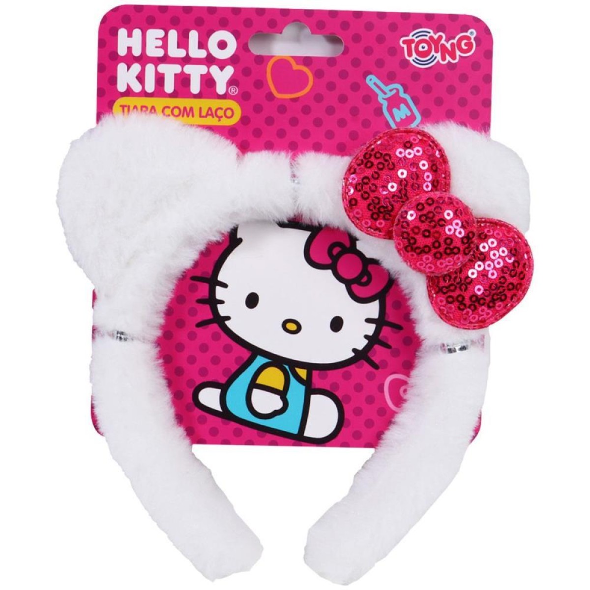 Maquiagem E Beleza Infantil Hello Kitty Tiara C/laco (s)