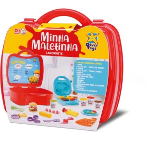 Massa Para Modelar Criativa Lanchonete Minha Maletinha