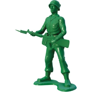 Miniatura Colecionavel Balde De Soldadinhos Plasticos