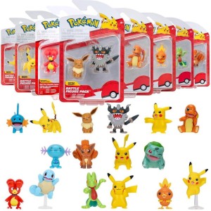 Miniatura Colecionavel Pokemon Figuras De Batalhas (s