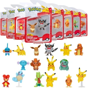 Miniatura Colecionavel Pokemon Figuras De Batalhas (s