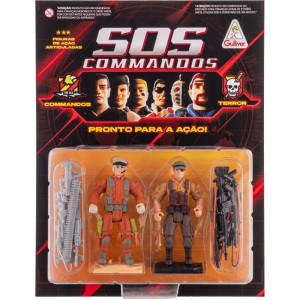 Miniatura Colecionavel Sos Commandos J.dean E Jackall