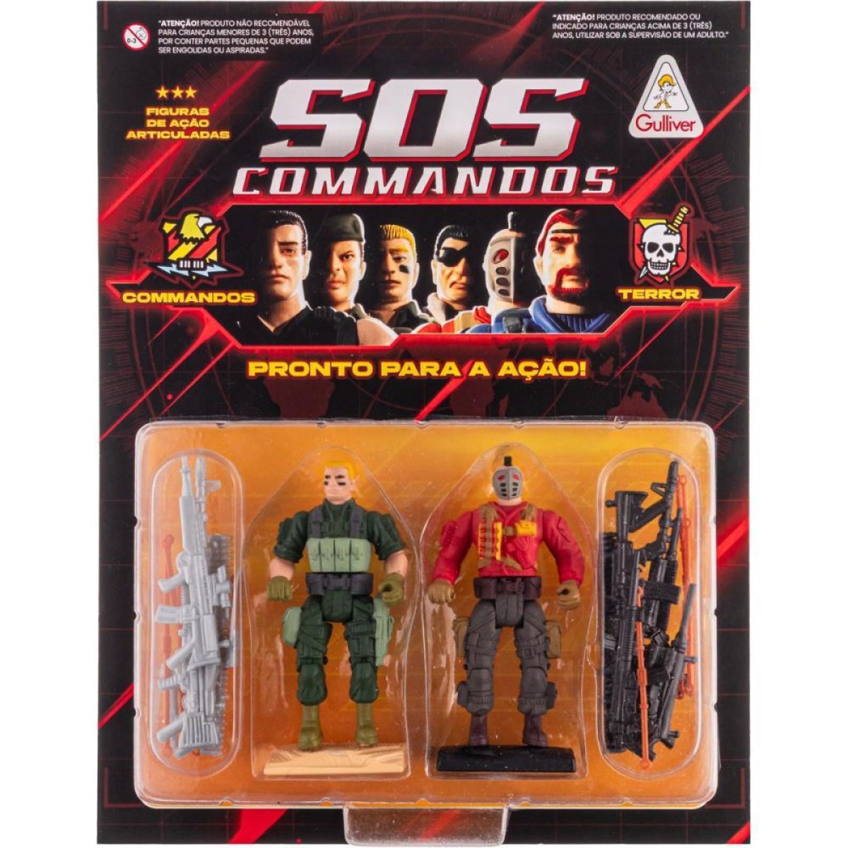 Miniatura Colecionavel Sos Commandos White Billy E Gl